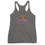 TELLURIDE, CO 8750' Ladies' Stylish BIOTA Racerback T