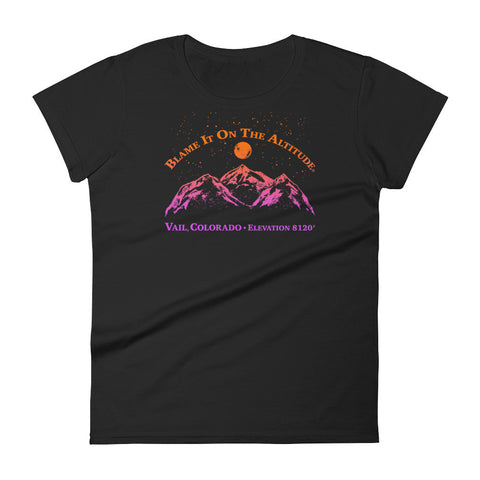 VAIL, CO 8120' Ladies' BIOTA T Shirt