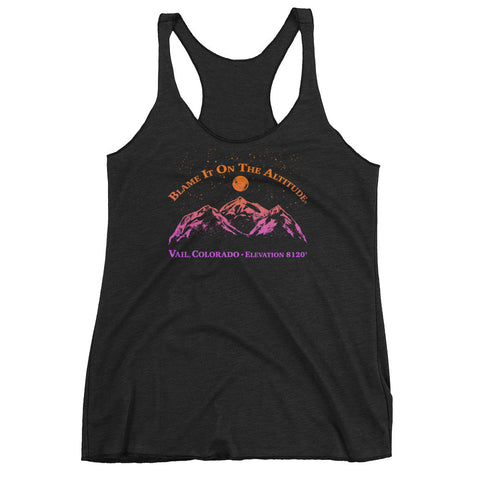 VAIL, CO 8120' Ladies' Stylish BIOTA Racerback T