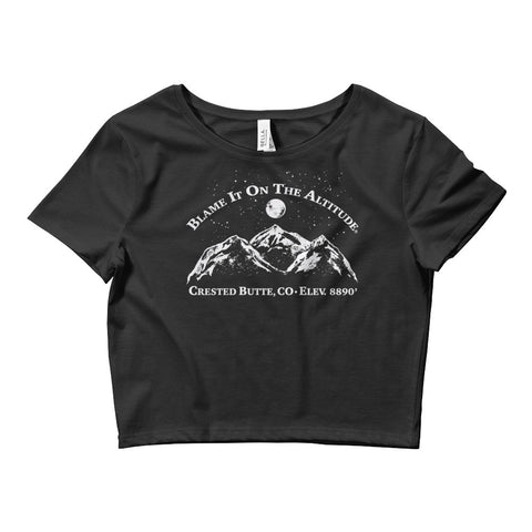 CRESTED BUTTE, CO 8909' Stylish BIOTA Crop T